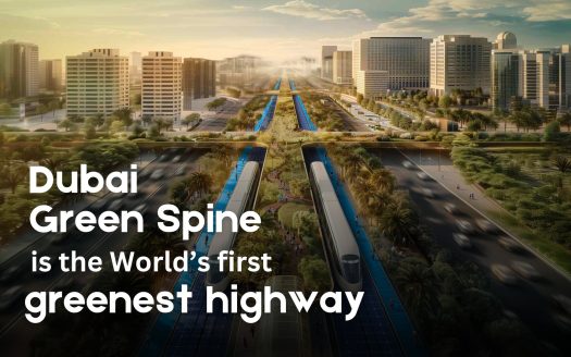 Dubai Green Spine worlds first greenest highway